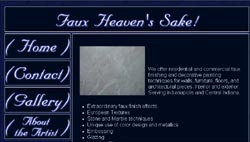 Angel's Faux Finish Website